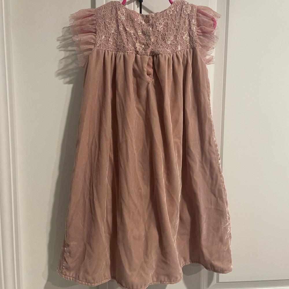 Baby gap velour dress